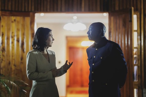 (L-R) Annalena Bärbock (Alliance 90/The Greens), Federal Foreign Minister, and William Samoei Ruto,