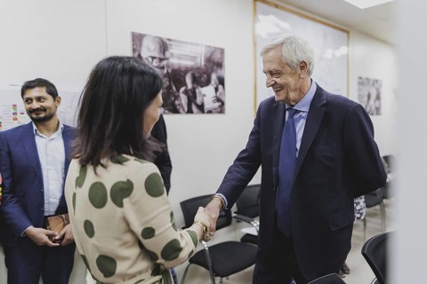 (L-R) Annalena Bärbock (Alliance 90/The Greens), Federal Foreign Minister, and Nicholas Haysom,