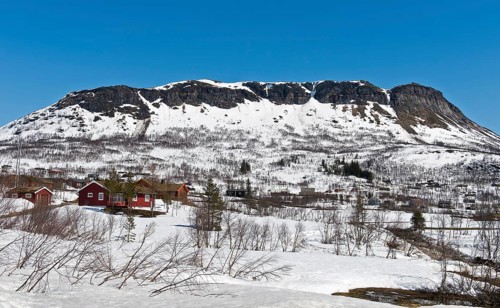 The small cabin community called Solbakken in Sysendalen, Eidfjord (Hordaland, Norway) . In the