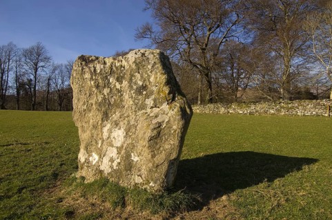 Megalithic stone circle at Kinnell, near Killin, Perthshire, Scotland, UK
