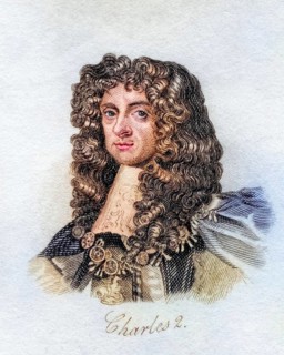 Charles II alias The Merry Monarch 1630-1685 King of Great Britain and Ireland from the book Crabbs