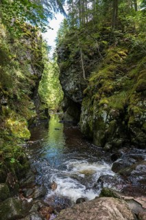 Haslachschlucht, Wutachschlucht, near Lenzkirch, Black Forest, Baden-Wuerttemberg, Germany, Europe