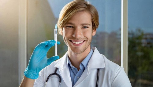 Ai generated, RF, man, men, doctor, doctors, 30, 35, years, attractive, attractive, doctor's