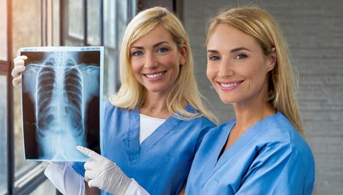KI generated, RF, woman, woman, two, female, doctor, doctor team, team, 30+, years, attractive,