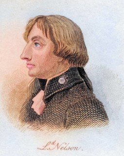 Vice-Admiral Horatio Nelson, Lord Nelson, 1st Viscount Nelson, 1st Duke of Bronte 1758, 1805.