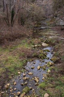 Rupit stream in Catalonia in Spain