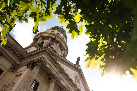 Gendarmenmarkt, German Cathedral, Mitte, building, church, dome, city centre, centre, historical,