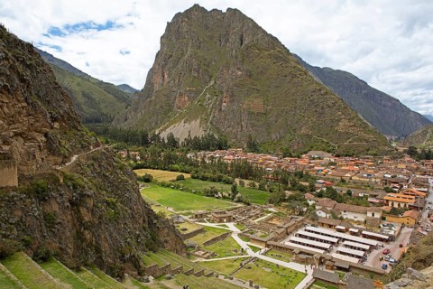 Parque Arqueologico de Ollantaytambo, Cusco region, Peru, South America