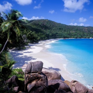 Seychelles, Praslin, Anse Lazio beach, Africa
