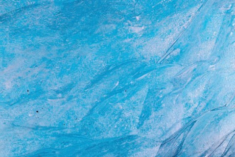 Ice structure in a glacier cave, winter, Morteratsch Glacier, Pontresina, Engadin, Grisons,