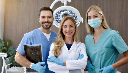KI generated, RF, woman, woman, man, doctor, medical, medical team, team, 30+, years, attractive,