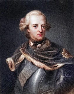 Frederick II alias Frederick the Great 1712-1786. 3rd King of Prussia 1740-86. from the book