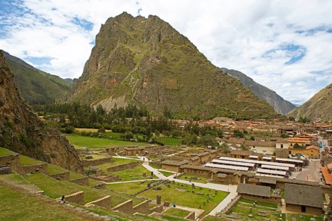 Parque Arqueologico de Ollantaytambo, Cusco region, Peru, South America