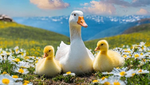 AI generated, animal, animals, bird, birds, biotope, habitat, one, individual, foraging, wildlife,
