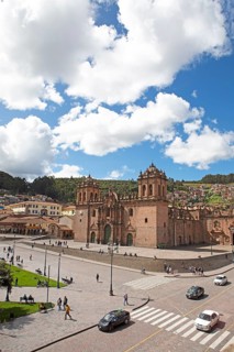 Historic Cathedral of Cusco or Cathedral Basilica of the Assumption of the Virgin Mary at Plaza de