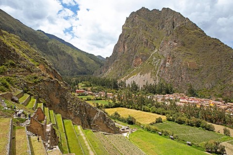 Parque Arqueologico de Ollantaytambo, Cusco region, Peru, South America