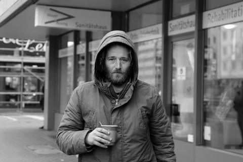 Mannheim, December 2020: Homeless in times of corona. The coronavirus pandemic is exacerbating the