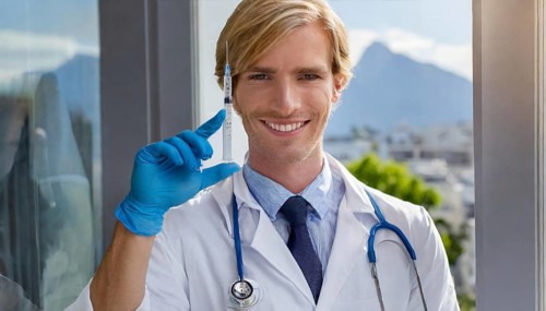 Ai generated, RF, man, men, doctor, doctors, 30, 35, years, attractive, attractive, doctor's