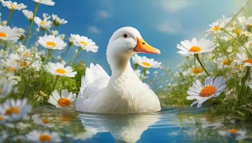 AI generated, animal, animals, bird, birds, biotope, habitat, one, individual, foraging, wildlife,