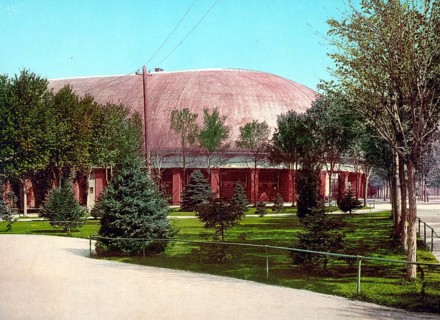 The Tabernacle, Salt Lake City, United States, 1890, Historic, digitally restored reproduction from