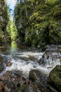 Haslachschlucht, Wutachschlucht, near Lenzkirch, Black Forest, Baden-Wuerttemberg, Germany, Europe