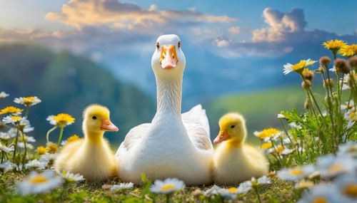 AI generated, animal, animals, bird, birds, biotope, habitat, one, individual, foraging, wildlife,
