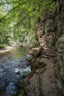 Wutach Gorge, Bonndorf, Baden-Wuerttemberg, Black Forest, Germany, Europe