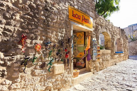 Les Baux-de-Provence, Departement Bouches-du-Rhone, Provence, France, Europe