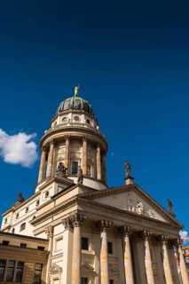 Gendarmenmarkt, German Cathedral, Mitte, columns, building, church, dome, city centre, centre,