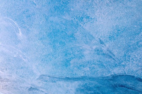 Ice structure in a glacier cave, winter, Morteratsch Glacier, Pontresina, Engadin, Grisons,