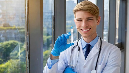 Ai generated, RF, man, men, doctor, doctors, 30, 35, years, attractive, attractive, doctor's
