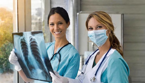 KI generated, RF, woman, woman, two, female, doctor, doctor team, team, 30+, years, attractive,