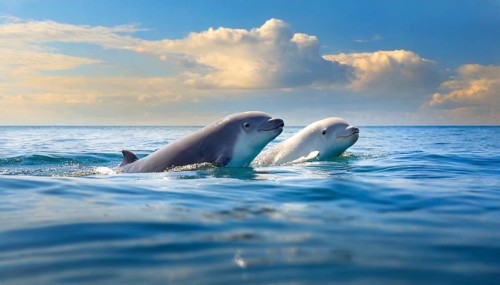 KI generated, animal, animals, mammal, mammals, biotope, habitat, two, female with young, foraging,