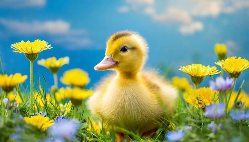 KI generated, animal, animals, bird, birds, biotope, habitat, one, single animal, foraging,
