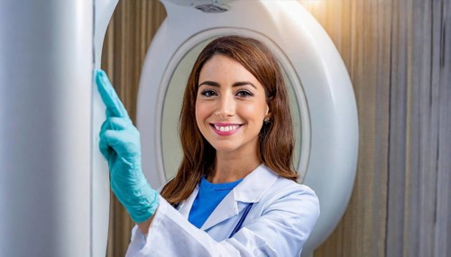 AI generated, RF, woman, woman, doctor, doctors, female doctor, 30, 35, years, attractive,