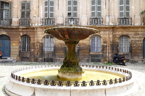 Place d'Alberta, Aix-en-Provence, street scene, Bouches-du-Rhone, Provence, France, Europe