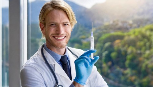 Ai generated, RF, man, men, doctor, doctors, 30, 35, years, attractive, attractive, doctor's