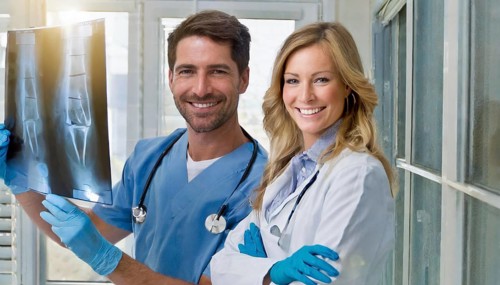 KI generated, RF, woman, woman, man, doctor, medical, medical team, team, 30+, years, attractive,