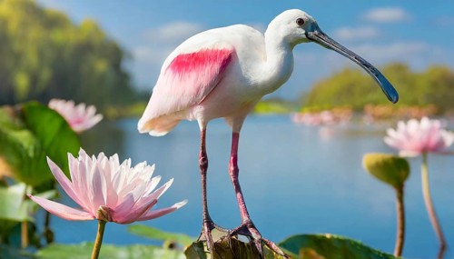 Ai generated, animal, animals, bird, birds, biotope, habitat, an, individual, swims, waters, reeds,