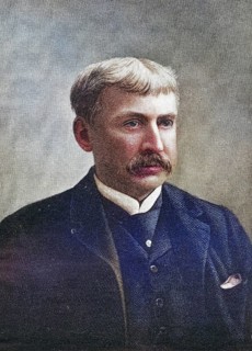 Francis Bret Harte, 1836-1902, American short story writer. From the book The Masterpiece Library