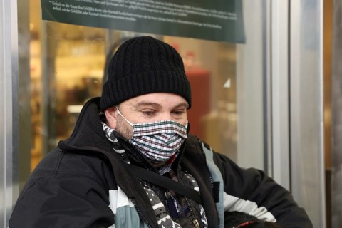 Mannheim, December 2020: Homeless in times of corona. The coronavirus pandemic is exacerbating the