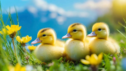 KI generated, animal, animals, bird, birds, biotope, habitat, one, single animal, foraging,