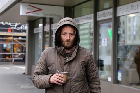 Mannheim, December 2020: Homeless in times of corona. The coronavirus pandemic is exacerbating the