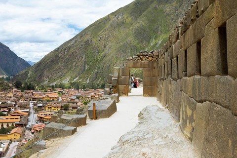 Parque Arqueologico de Ollantaytambo, Cusco region, Peru, South America
