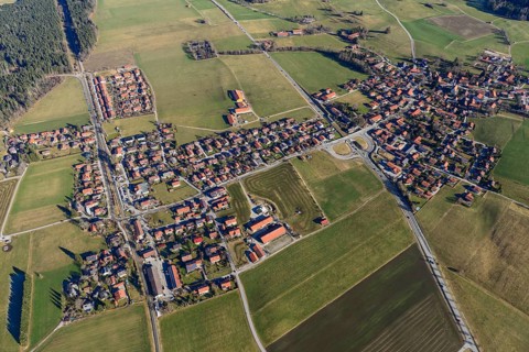 Warngau, Montgolfiade Tegernseer Tal, Balloon Week Tegernsee, near Holzkirchen, Bavarian Oberland,