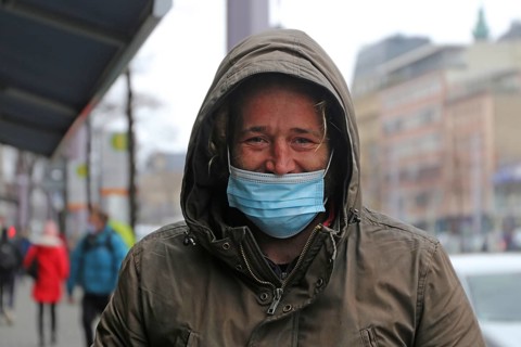 Mannheim, December 2020: Homeless in times of corona. The coronavirus pandemic is exacerbating the
