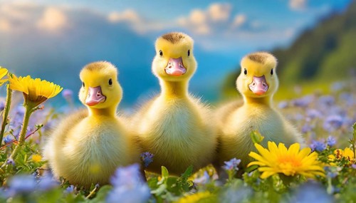 AI generated, animal, animals, bird, birds, biotope, habitat, one, individual, foraging, wildlife,