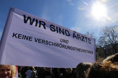 Large demonstration by critics of the corona measures in Kassel: Protests took place simultaneously