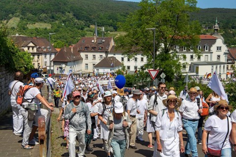 Neustadt an der Weinstrasse, 28 May 2023: Neustadt entrepreneur Dr Wolfgang Kochanek called for the