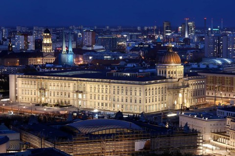 Berlin Palace in the Humboldt Forum, Berlin, 21 April 2021